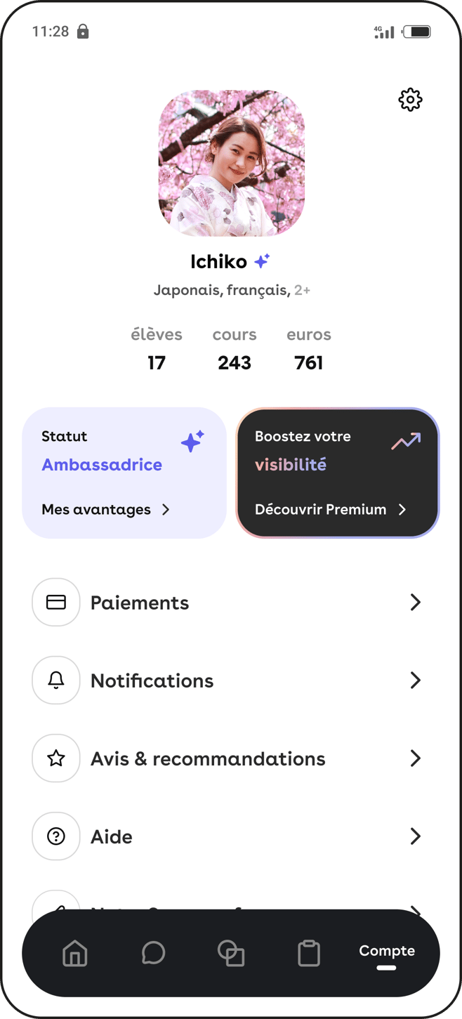 COMPTE - PROF - PREMIUM 1